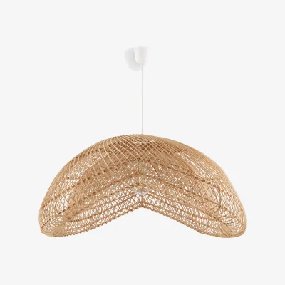 La Redoute Kirana 81cm Diameter Rattan Ceiling Light