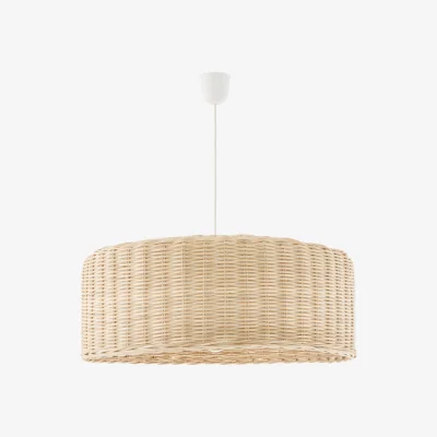 La Redoute Trasco 60cm Diameter Woven Rattan Ceiling Light