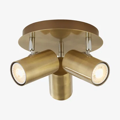 La Redoute 3 Light Cylinder Spotlight Ceiling Pendant