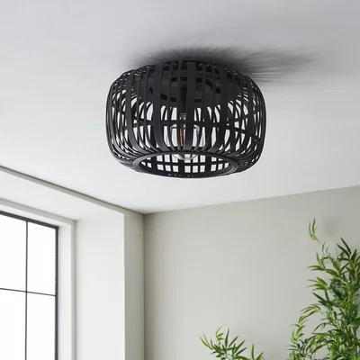 La Redoute Millie Bamboo Cage Ceiling Light