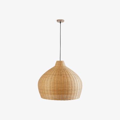La Redoute Vani 60cm Diameter Woven Bamboo Ceiling Light Shade