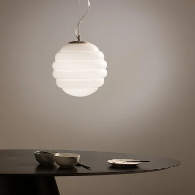 La Redoute Arik Opaline Ceiling Light
