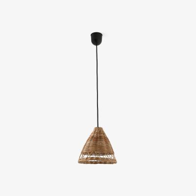 La Redoute Alaya Rattan Pendant Light, Diameter 20cm