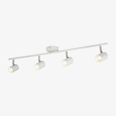 La Redoute Adjustable White Split Bar 4 Light Ceiling Spotlight