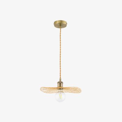 La Redoute Ezia 30cm Diameter Lightweight Bamboo Ceiling Light