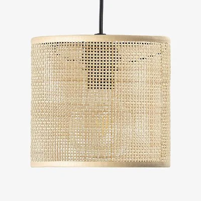 La Redoute Dolkie 20cm Diameter Cane Ceiling Light Shade