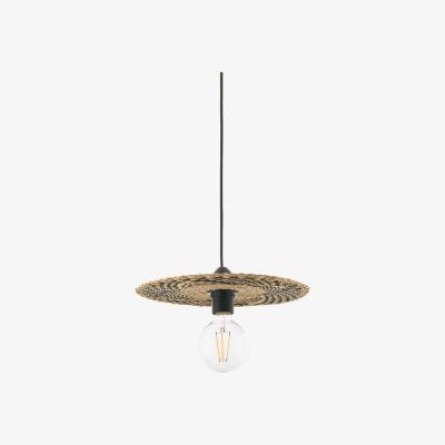 La Redoute Rozeta 30cm Diameter Woven Straw Ceiling Light