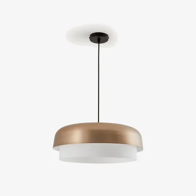 La Redoute Clepsos Mocha Metal Ceiling Light