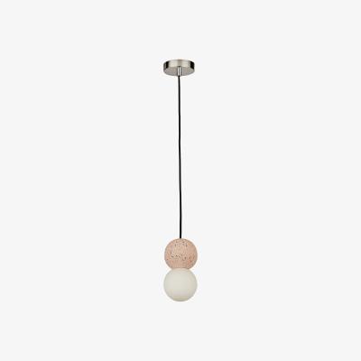 La Redoute Terrazzo And Opal Glass Ball Pendant Light
