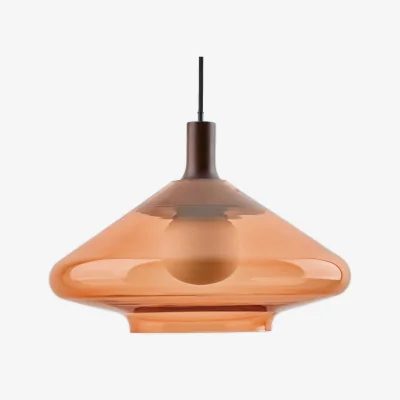 La Redoute Sorelle Coloured Glass Pendant Light, Diameter 37.8cm
