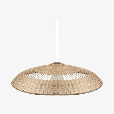La Redoute Elora 100cm Diameter Rattan Ceiling Light Shade