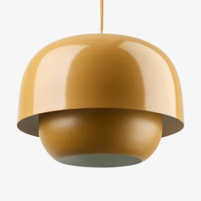 La Redoute Hanging Lamp in Coloured Iron Ø21.4cm Kinoko