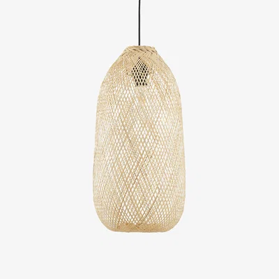 La Redoute Ezia 30cm Diameter Bamboo Ceiling Light Shade