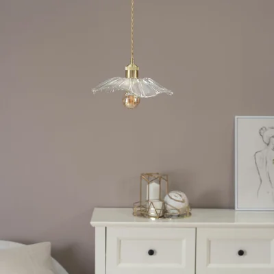 La Redoute Carissa Glass Flower Pendant Light