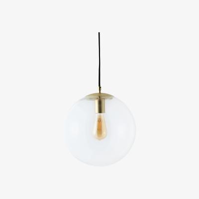 La Redoute Moricio Brass and Glass Pendant Light