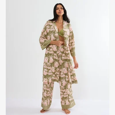 La Redoute Aura Spotlight Long Floral Kimono