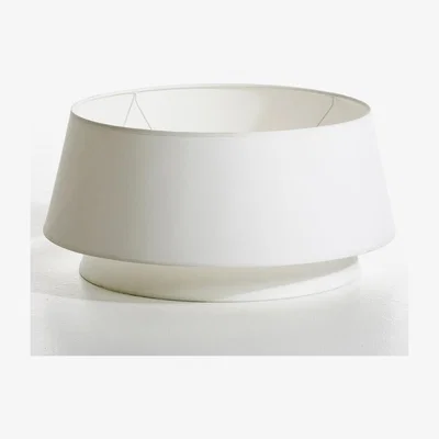 La Redoute Epilogon Two-Tier Cotton Lampshade