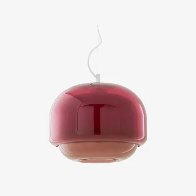 La Redoute Kinoko Ceiling Light in Coloured Glass Ø30.5cm