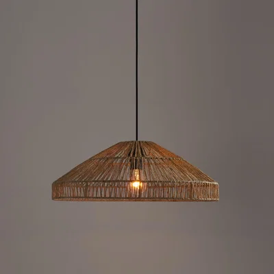 La Redoute Yaku 50cm Diameter Hemp Ceiling Light