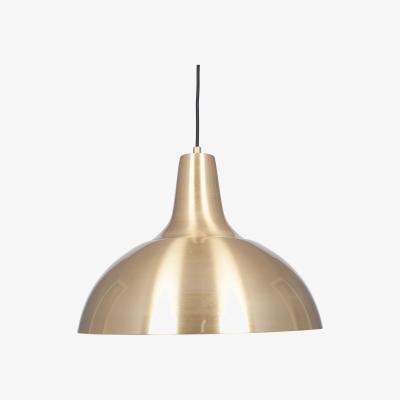 La Redoute Brushed Brass Oversized Task Lamp Pendant Ceiling Light