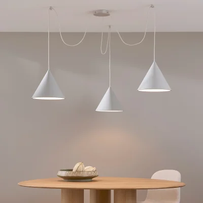 La Redoute Moke Modular Ceiling Light System with 3 Cones