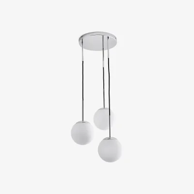 La Redoute Theide Metal & Opaline Cluster Pendant Light
