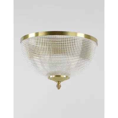 Marks & Spencer M&S Eliza Glass Curved Medium Wall Light - Polished Brass, Polished Brass