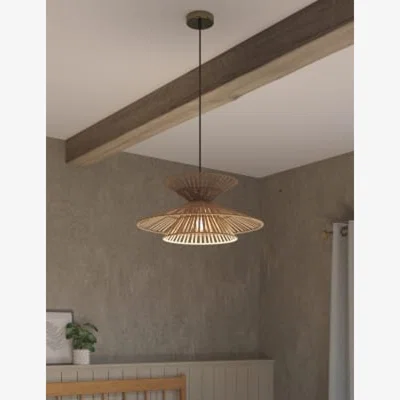 Marks & Spencer M&S  Wicker Pendant Light - Natural, Natural
