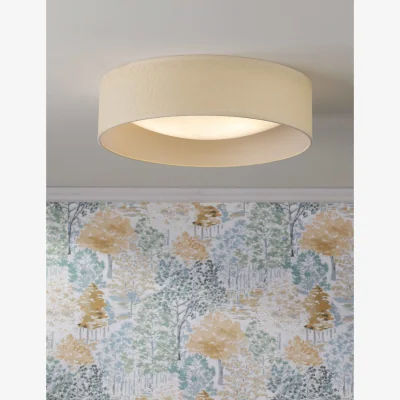 Marks & Spencer Laura Ashley Buckingham Flush Ceiling Light Beige