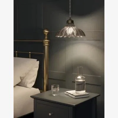 Marks & Spencer M&S Peacock Pendant Light - Smoke, Smoke