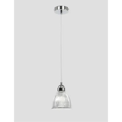 Marks & Spencer M&S Small Florence Pendant Light - Antique Brass, Chrome,Antique Brass
