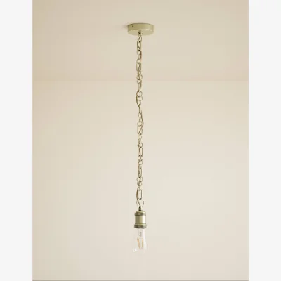Marks & Spencer M&S Chain Lighting Cable Kit Antique Brass