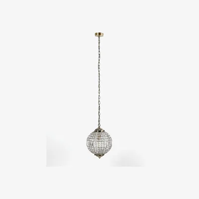 Marks & Spencer M&S Gem Ball Medium Pendant Light - Antique Brass, Antique Brass