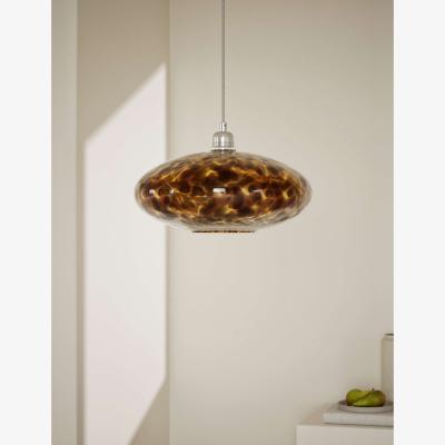 Marks & Spencer M&S Collection Glass Tortoise Shell Easy Fit Shade - Brown, Brown