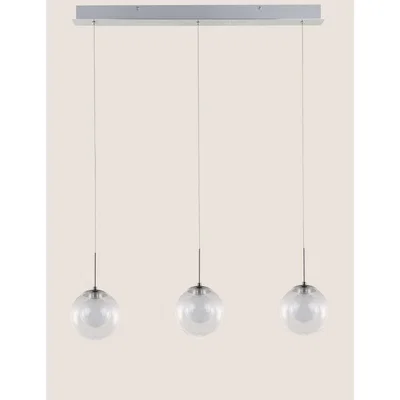 Marks & Spencer M&S Dual Orbs Pendant Light - Clear, Clear