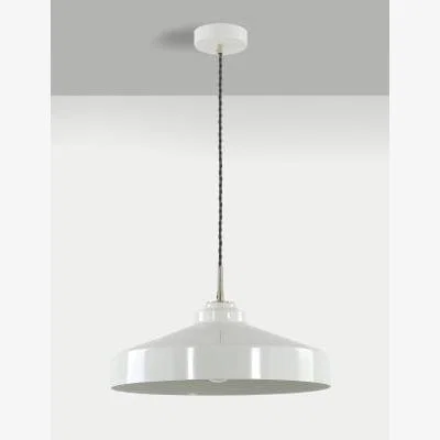 Marks & Spencer M&S Leo Pendant Light - White, White,Green
