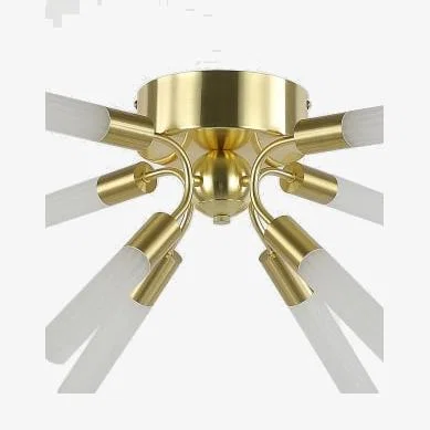 Marks & Spencer M&S  Jayda LED Flush Light - Polished Brass, Polished Brass