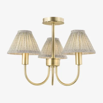 Marks & Spencer Laura Ashley Willowbrook Multi Ceiling Light Antique Brass