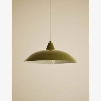 Marks & Spencer M&S Metal Pendant Light Khaki