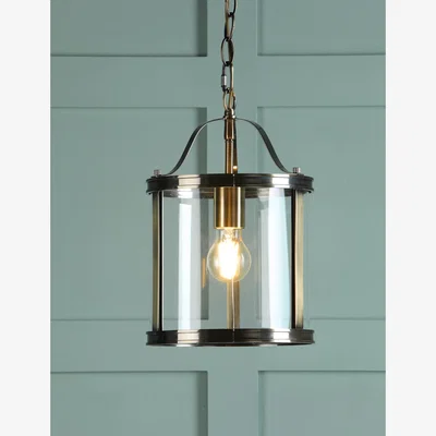 Marks & Spencer Laura Ashley Harrington Pendant Light Antique Brass
