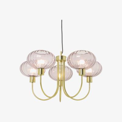 Made.com Tilbury Chandelier Pendant, Pink