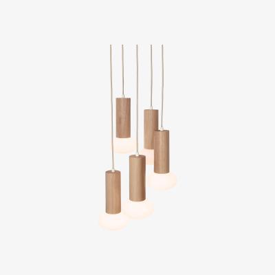 Made.com Viso Cluster Ceiling Light, Natural