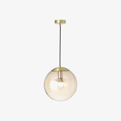 Made.com Turenne Ceiling Light, Champagne Glass & Brushed Brass