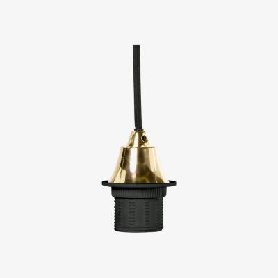 Made.com Fuse Drop Cap Pendant, Brass
