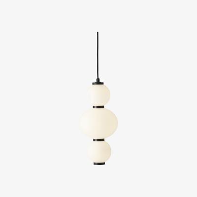 Made.com Ejner Ceiling Light, Black & White