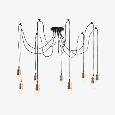 Made.com Starkey Chandelier, Brass