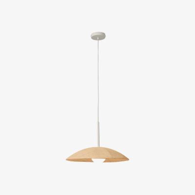 Made.com Bionda Pendant, Natural & Opal Glass