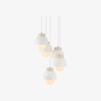 Made.com Arka 5 Light Cluster, Ivory Metal