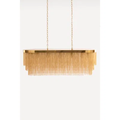 My Furniture Stanwyck Capsule Pendant light Brass