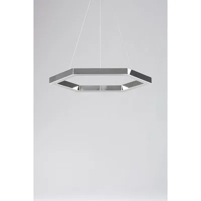 My Furniture Alveare Chrome LED Chandelier